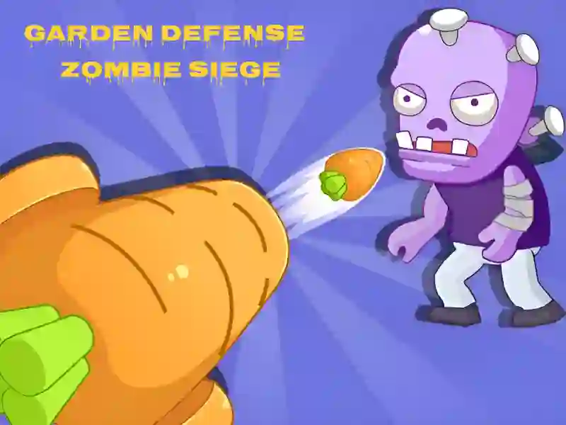لعبة Garden Defense - Zombie Siege على الانترنت
