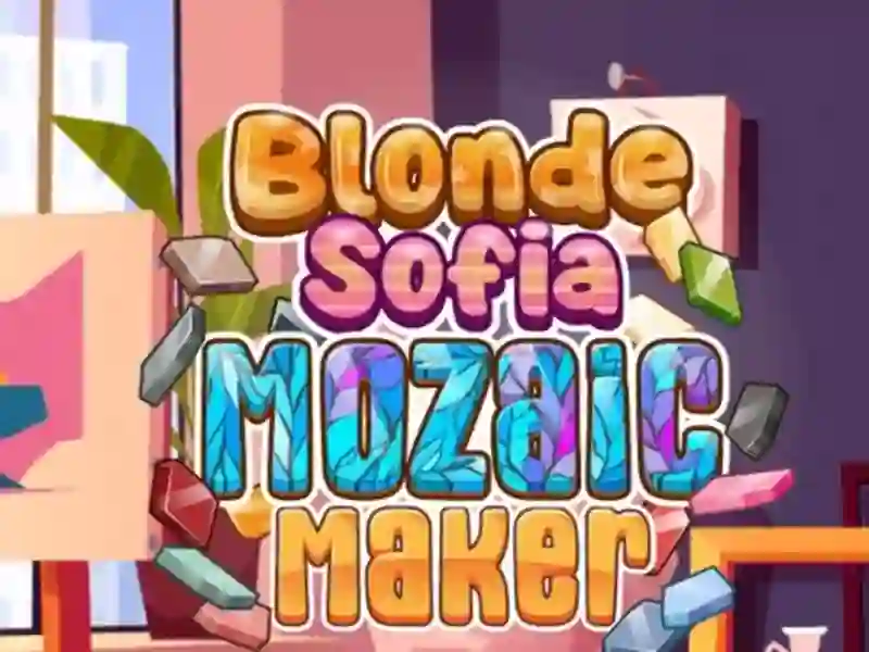 لعبة Blonde Sofia: Mozaic Maker على الانترنت