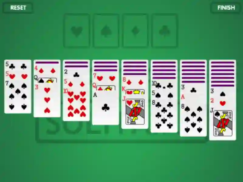 لعبة Solitaire على الانترنت