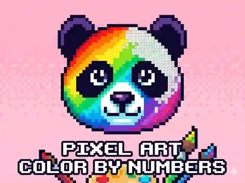 لعبة Pixel Art - Color by Numbers على الانترنت