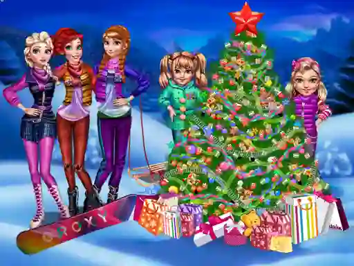 لعبة Princess Christmas Night على الانترنت