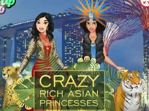 لعبة Crazy Rich Asian Princesses على الانترنت