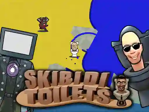 لعبة Skibidi Toilets على الانترنت