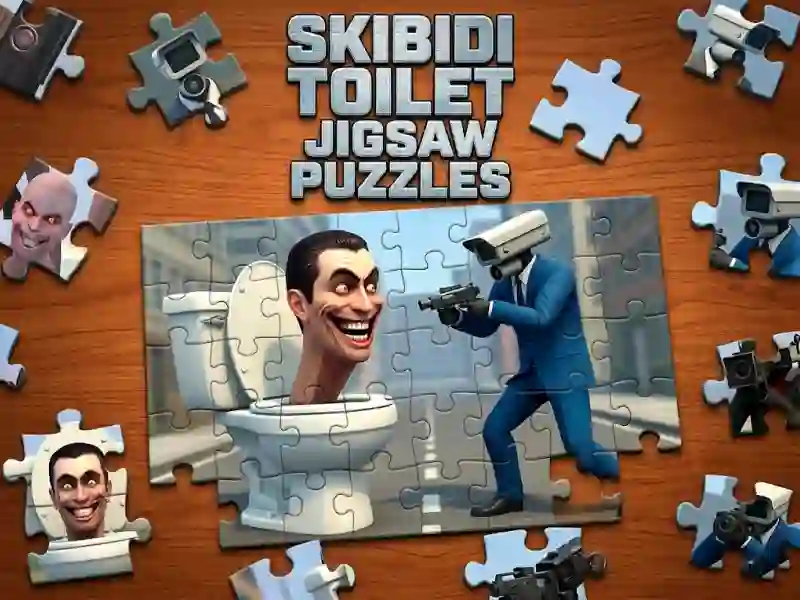 لعبة Skibidi Toilet Jigsaw Puzzles على الانترنت