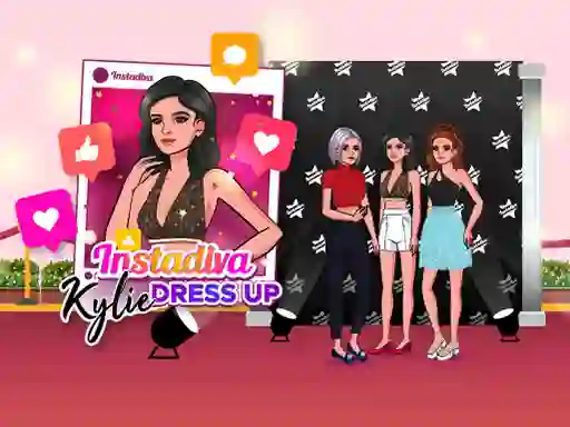 لعبة Instadiva Kylie Dress Up على الانترنت