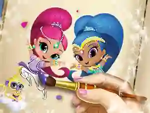 لعبة Shimmer And Shine Coloring Book على الانترنت
