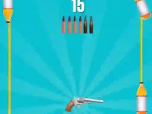 لعبة Pistols & Bottles على الانترنت