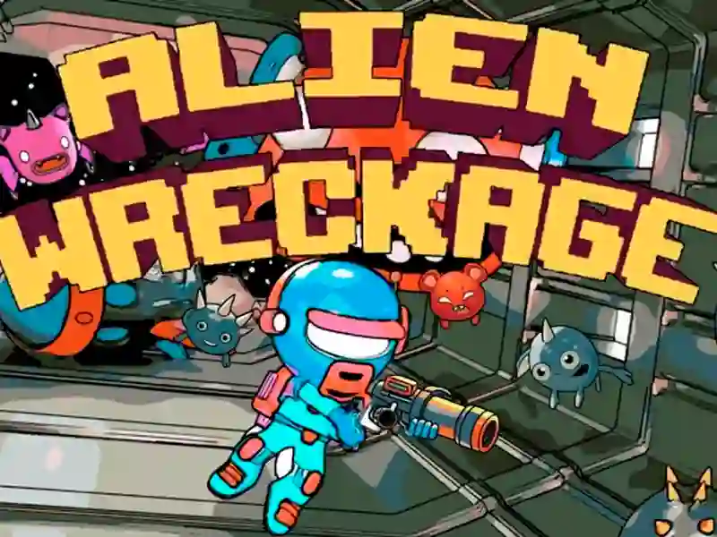 لعبة Alien Wreckage على الانترنت