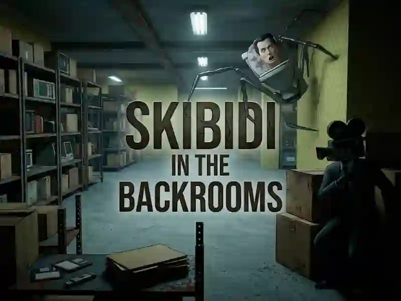 لعبة Skibidi In The Backrooms على الانترنت