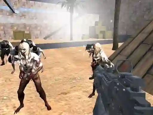 لعبة Combat Strike Zombie Survival Multiplayer على الانترنت
