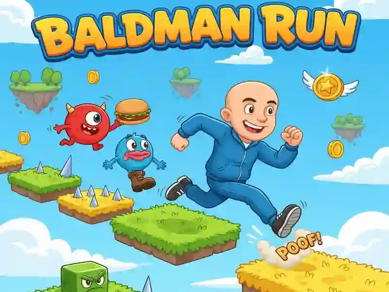لعبة Baldman Run على الانترنت