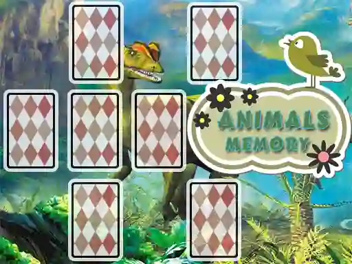 لعبة Animals Cards Memory على الانترنت