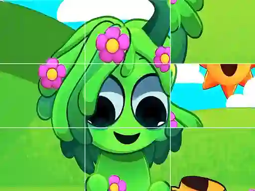 لعبة Sprunki Incredibox Slide Puzzle على الانترنت
