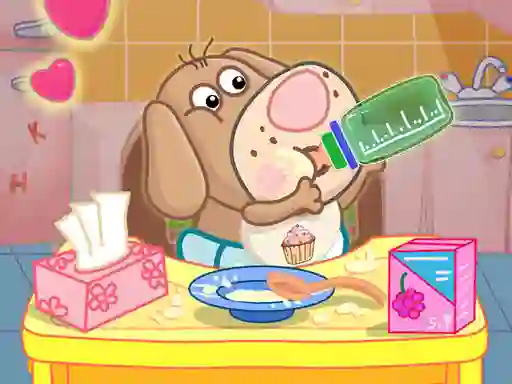 لعبة Hippo Baby Care Game على الانترنت