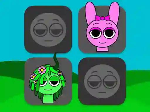 لعبة Sprunki Incredibox Memory على الانترنت