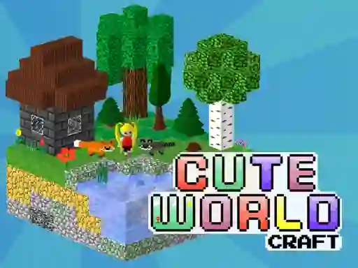 لعبة Cute World Craft على الانترنت