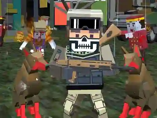 لعبة MultiGun Arena 3D Zombie Survival على الانترنت