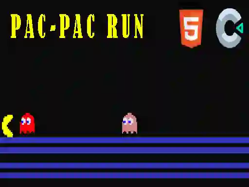 لعبة PAC-PAC RUN على الانترنت