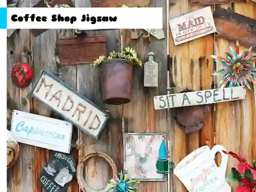 لعبة Coffee Shop Jigsaw على الانترنت