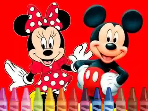 لعبة Mickey Mouse Coloring على الانترنت