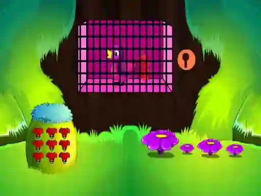 لعبة Purple Bird Escape على الانترنت