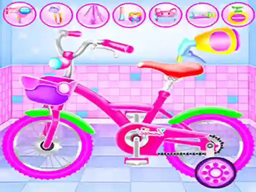 لعبة Girl Bike Fix & Washing Salon على الانترنت