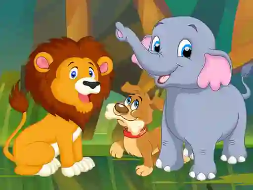 لعبة Animal Puzzles على الانترنت