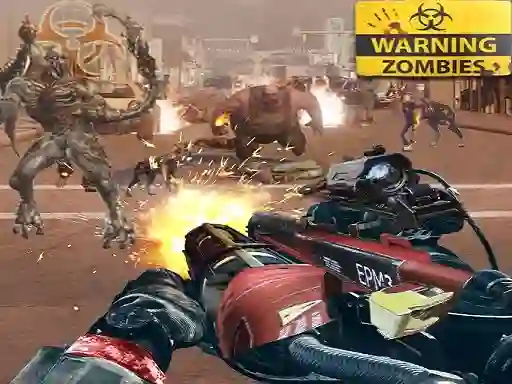 لعبة Zombie Shooter - Warfar على الانترنت