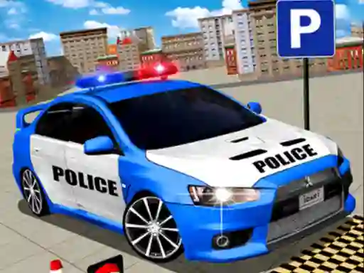 لعبة Modern Police Car Parking 3D على الانترنت