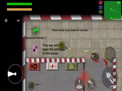 لعبة Zombie War 2D على الانترنت