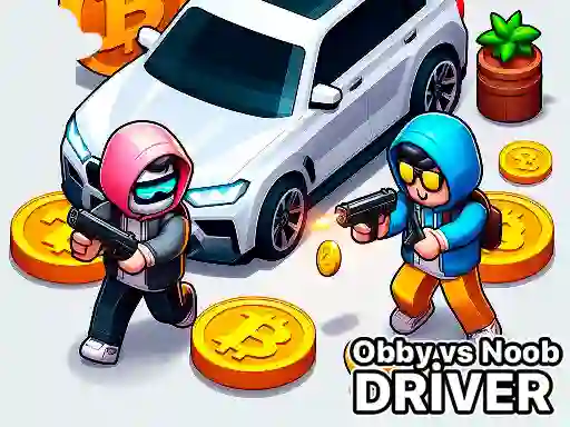 لعبة Obby vs Noob Driver على الانترنت