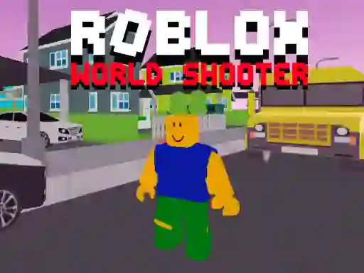 لعبة Roblox World Shooter على الانترنت