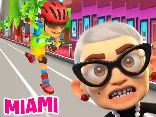 لعبة Angry Gran Miami على الانترنت