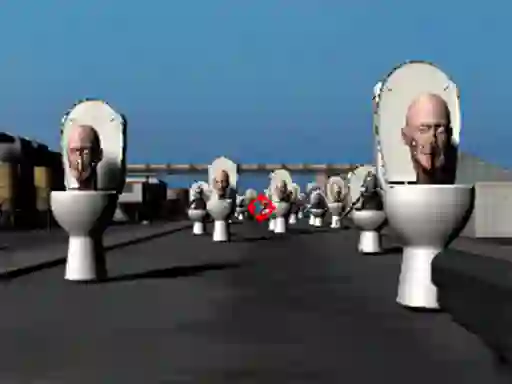 لعبة Hunt Skibidi Toilet على الانترنت