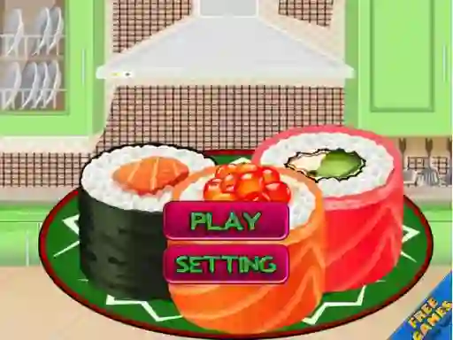 لعبة Sushi Roll 3D Cool على الانترنت