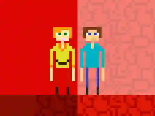 لعبة Two Player Stick Steve and Alex على الانترنت