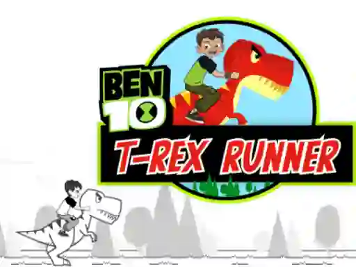 لعبة Ben 10 T-Rex Runner على الانترنت