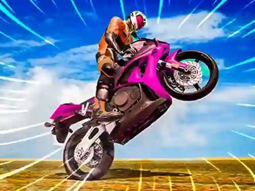 لعبة Crazy Wheelie Motorider على الانترنت
