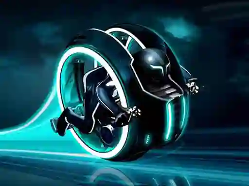 لعبة Cyber Tron biker على الانترنت