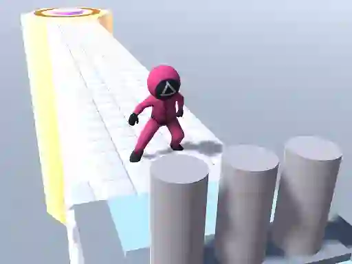 لعبة Squid Gamer Runner Obstacle على الانترنت