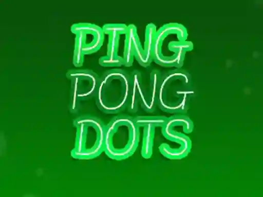 لعبة Ping pong Dot على الانترنت