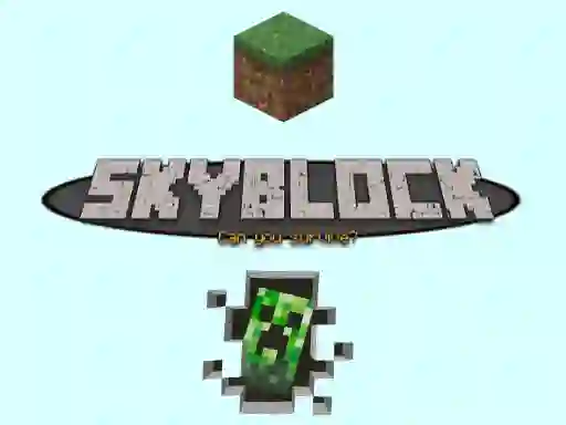 لعبة SkyBlock على الانترنت