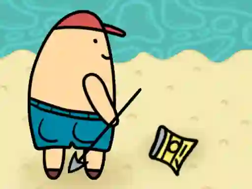 لعبة Sea side Cleaning Day على الانترنت