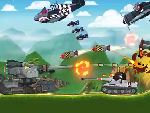 لعبة Tank Battle Tank War على الانترنت
