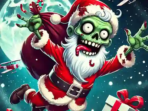 لعبة Flappy Zombie Santa Christmas Game على الانترنت
