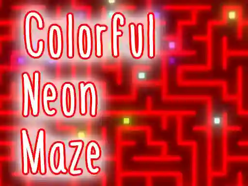 لعبة Colorful Neon Maze على الانترنت