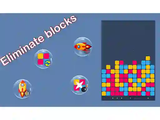 لعبة Block Elimination على الانترنت