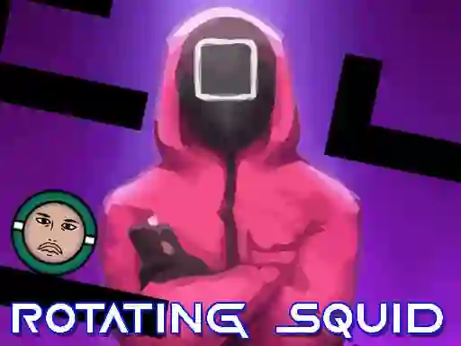 لعبة Rotating Squid Game على الانترنت
