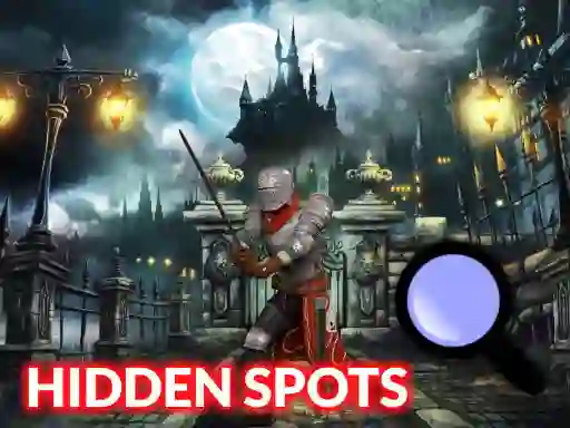 لعبة Hidden Spots Under the Moon على الانترنت