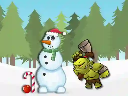 لعبة Running On Christmas على الانترنت